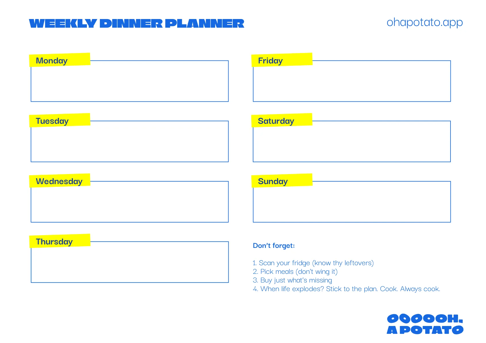 Blue Template